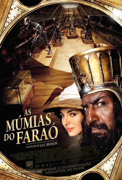 Les aventures extraordinaires d&#039;Ad&egrave;le Blanc-Sec - Brazilian Movie Poster