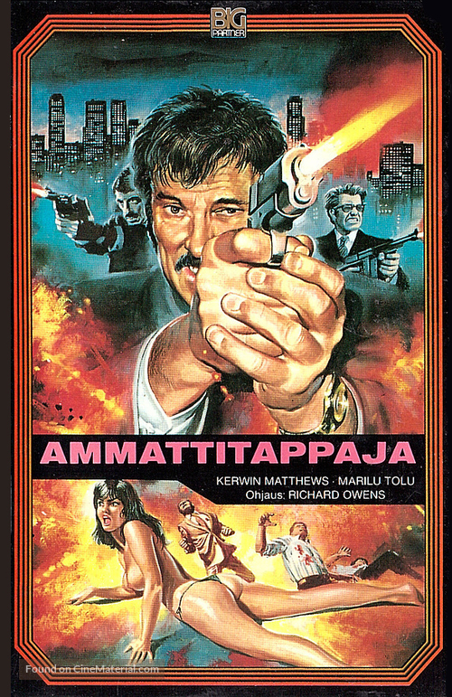 De kelder der 1000 gruwelen - Finnish VHS movie cover