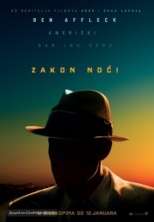 Live by Night - Croatian Movie Poster