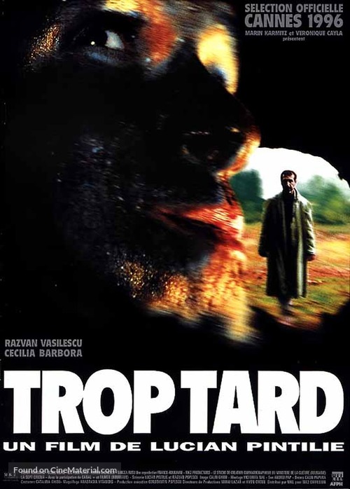 Prea t&acirc;rziu - French Movie Poster