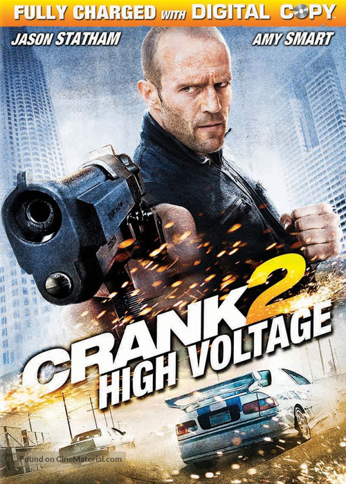 Crank: High Voltage - DVD movie cover