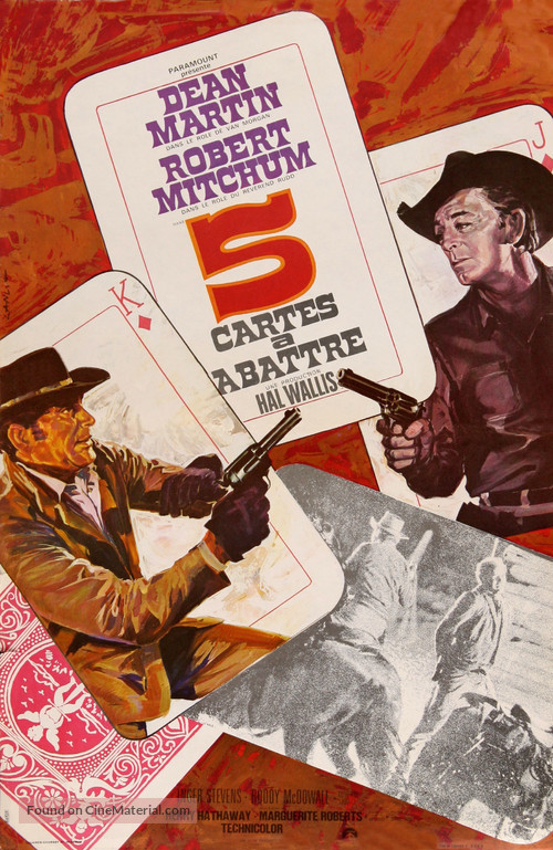 5 Card Stud - French Movie Poster