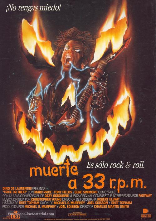 Trick or Treat - Spanish Movie Poster