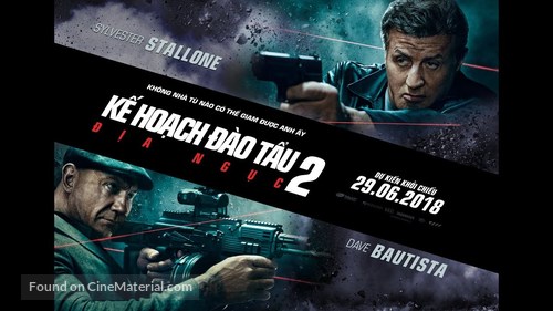 Escape Plan 2: Hades - Vietnamese Movie Poster