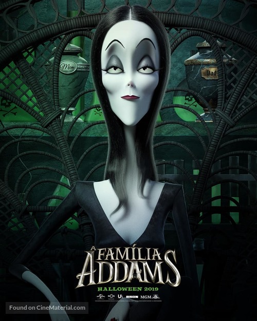 The Addams Family - Portuguese Movie Poster
