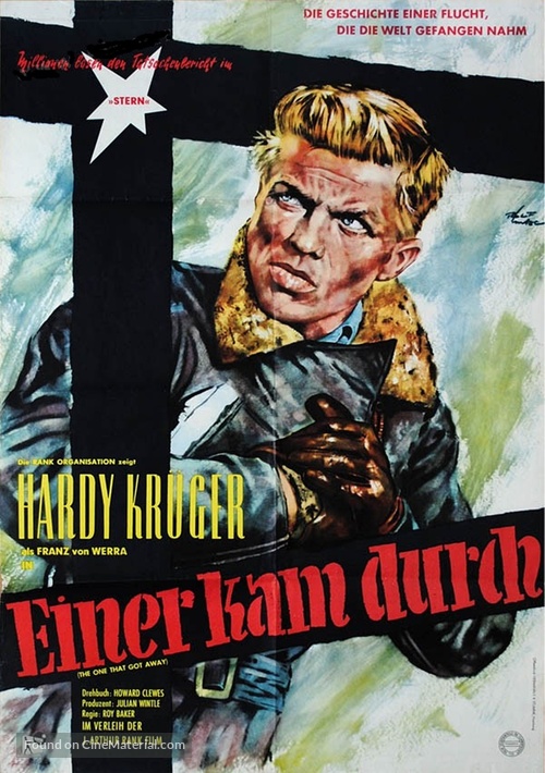 The One That Got Away - German Movie Poster