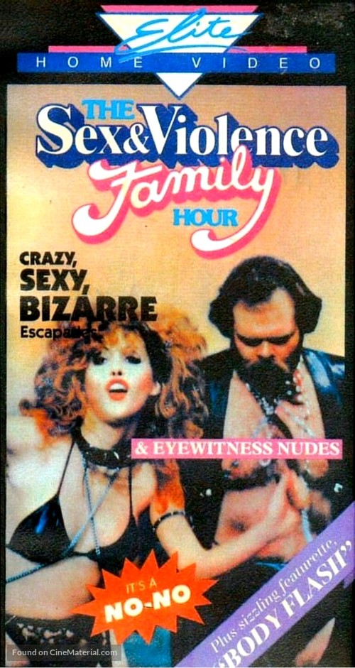 The Sex and Violence Family Hour - VHS movie cover