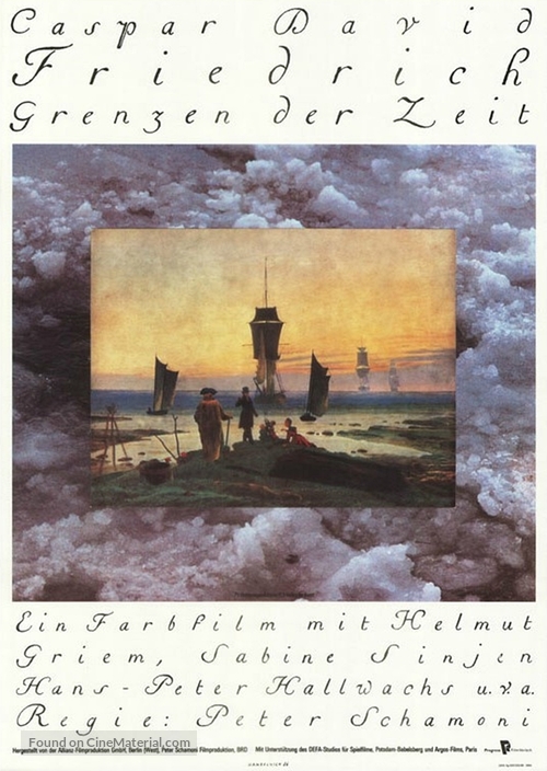 Caspar David Friedrich - Grenzen der Zeit - German Movie Poster