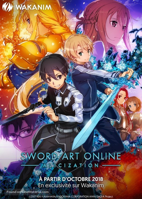 &quot;Sword Art Online&quot; - French Movie Poster