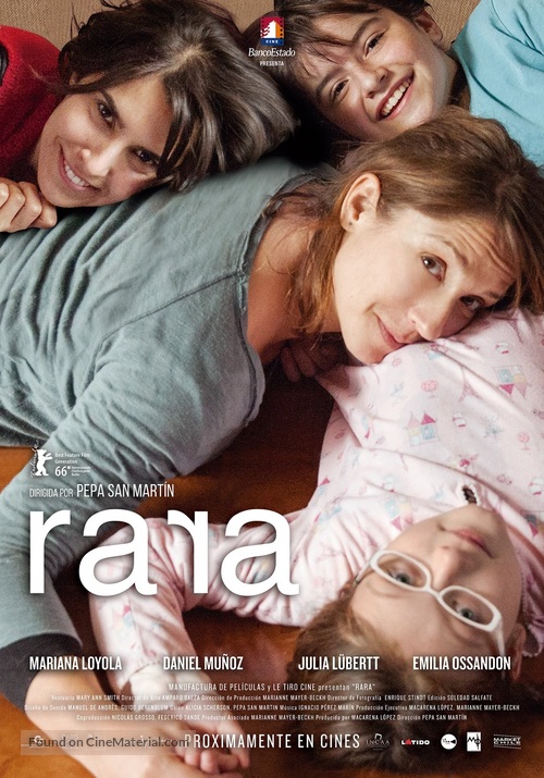 Rara - Chilean Movie Poster
