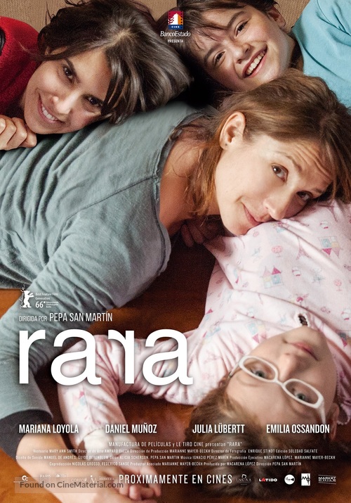 Rara - Chilean Movie Poster