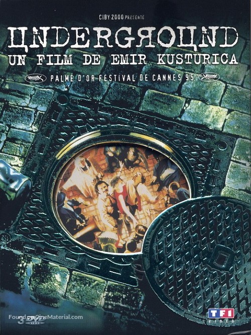 Underground - French DVD movie cover