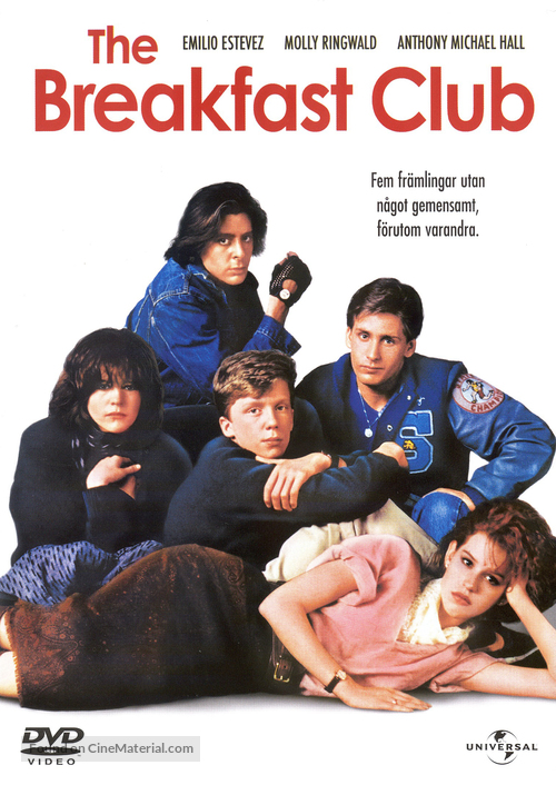 The Breakfast Club - Swedish Movie Cover