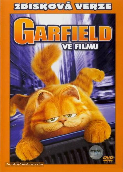 Garfield - Czech DVD movie cover