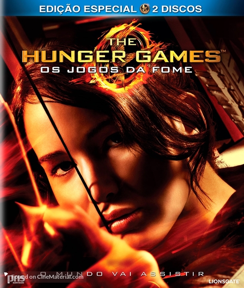 The Hunger Games - Portuguese Blu-Ray movie cover