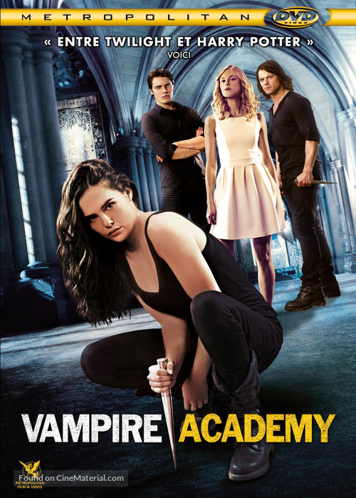 Vampire Academy - French DVD movie cover