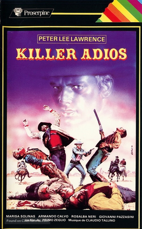Killer, adios - French VHS movie cover