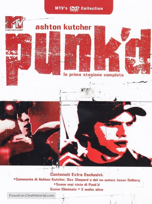 &quot;Punk&#039;d&quot; - Italian DVD movie cover