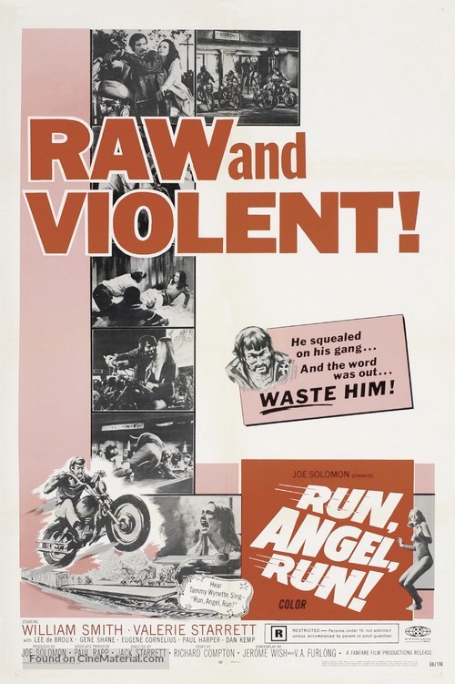 Run, Angel, Run - Movie Poster