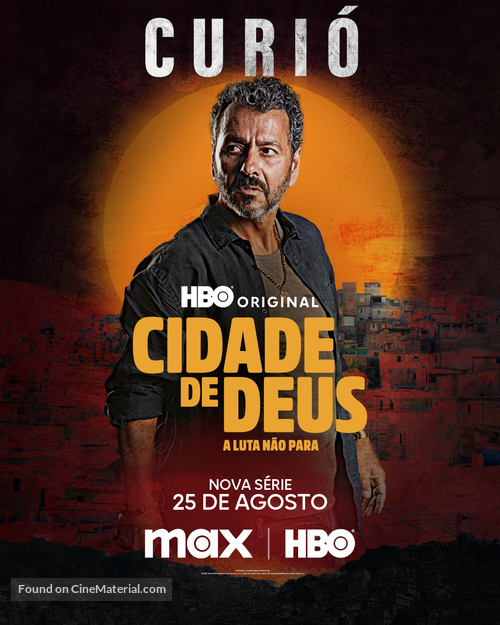 &quot;Cidade de Deus: A Luta N&atilde;o Para&quot; - Brazilian Movie Poster