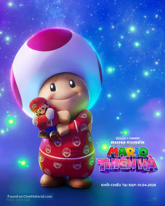 The Super Mario Galaxy Movie (2026) Vietnamese movie poster