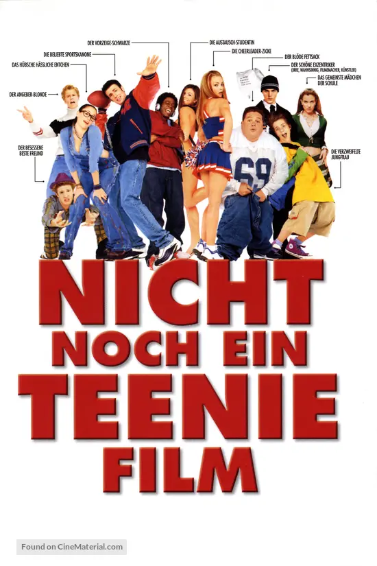 Not Another Teen Movie - German poster