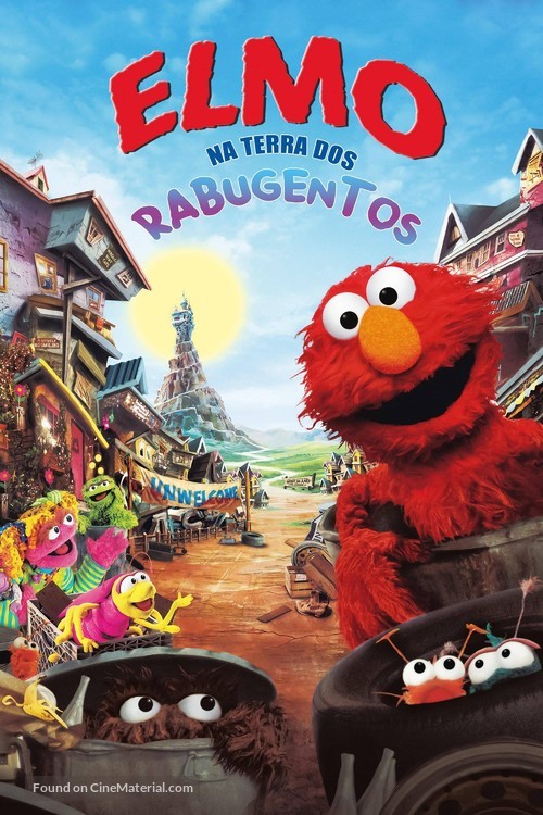 The Adventures of Elmo in Grouchland - Portuguese Movie Poster