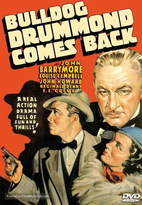 Bulldog Drummond Comes Back - DVD movie cover