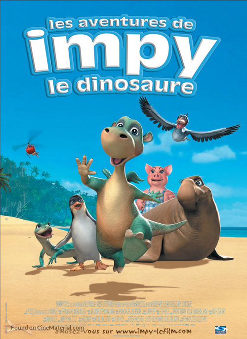 Urmel aus dem Eis - French Movie Poster