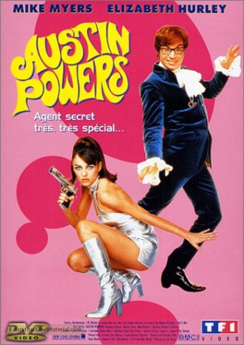 Austin Powers: International Man of Mystery - French DVD movie cover