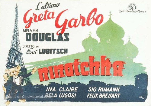 Ninotchka - Italian Movie Poster