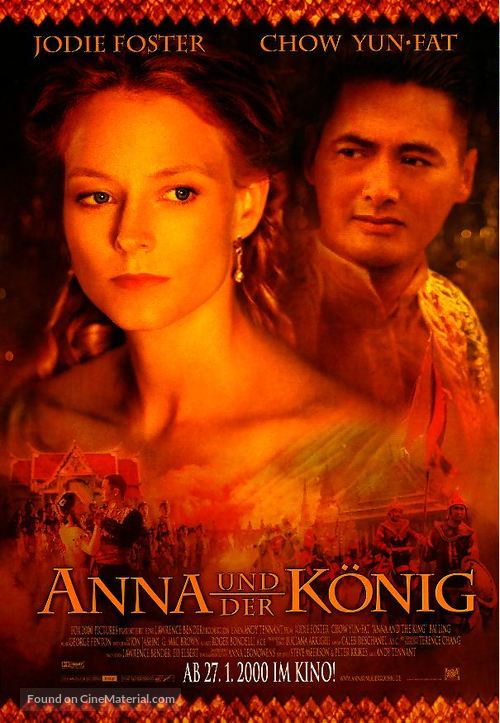 Anna And The King - German Movie Poster
