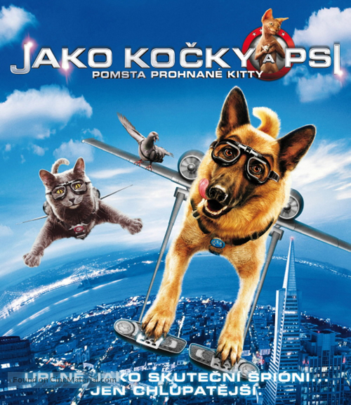 Cats &amp; Dogs: The Revenge of Kitty Galore - Czech Blu-Ray movie cover