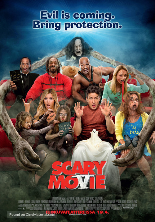 Scary Movie 5 - Finnish Movie Poster