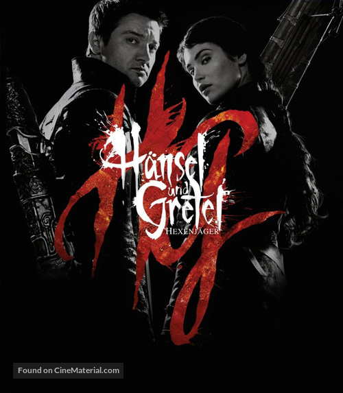 Hansel &amp; Gretel: Witch Hunters - German Blu-Ray movie cover