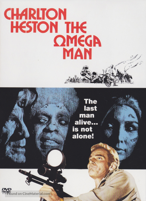 The Omega Man - DVD movie cover