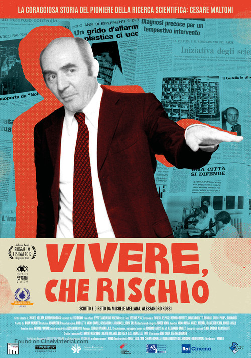 Vivere, che rischio - Italian Movie Poster