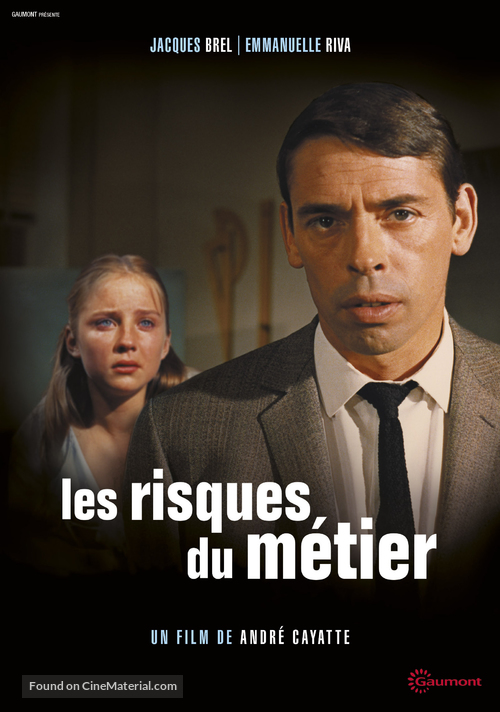 Les risques du m&eacute;tier - French DVD movie cover