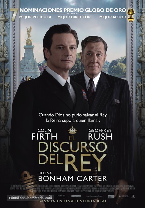 The King&#039;s Speech - Colombian Movie Poster