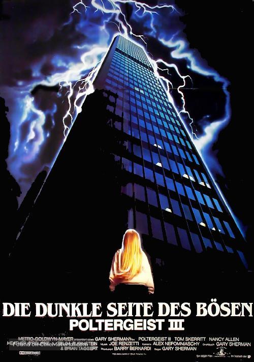 Poltergeist III - German Movie Poster