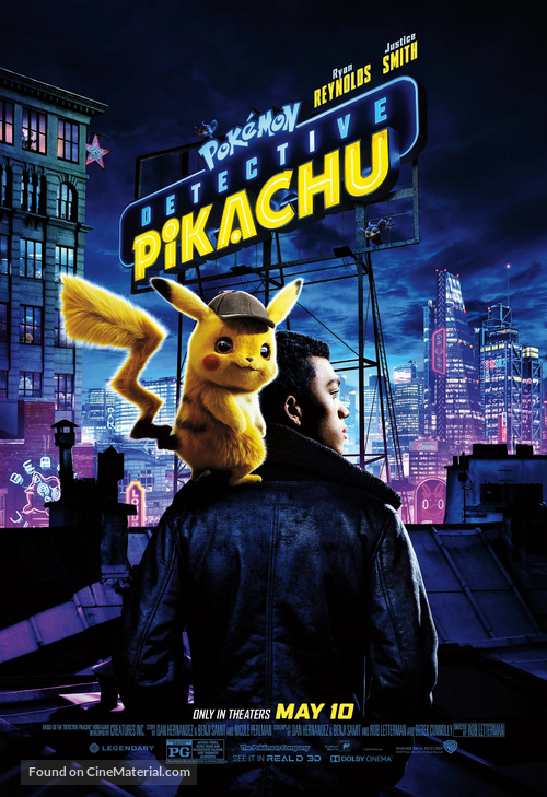 Pok&eacute;mon: Detective Pikachu - Movie Poster