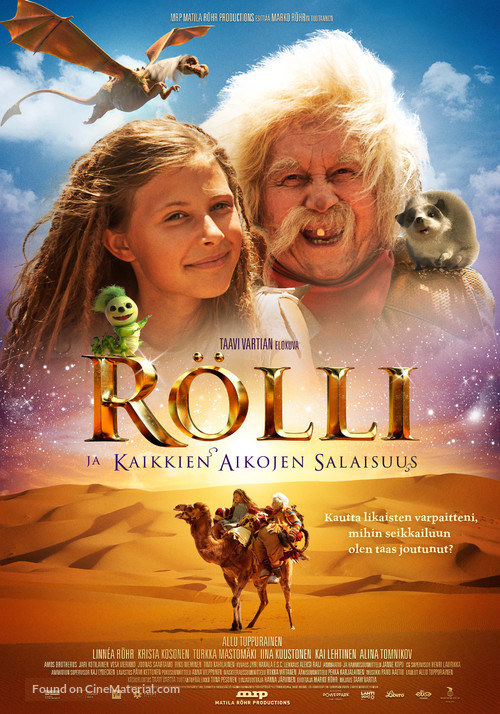 R&ouml;lli ja kaikkien aikojen salaisuus - Finnish Movie Poster