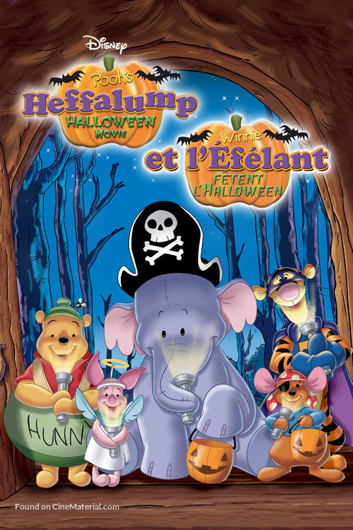 Pooh&#039;s Heffalump Halloween Movie - Canadian Movie Cover