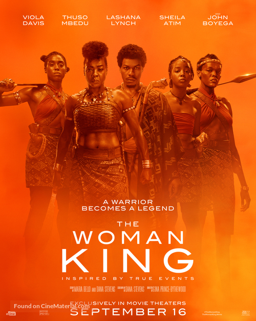 The Woman King - Movie Poster