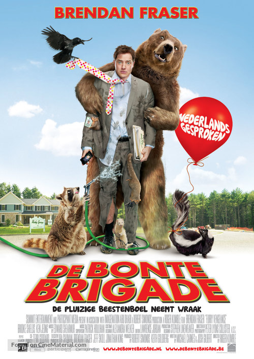 Furry Vengeance - Dutch Movie Poster