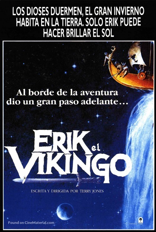 Erik the Viking - Spanish Movie Poster