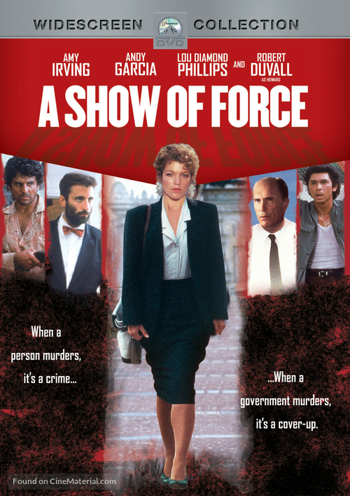 A Show of Force - DVD movie cover