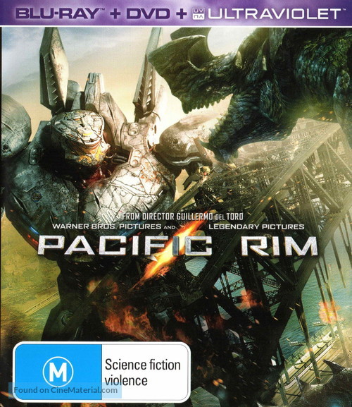 Pacific Rim - Australian Blu-Ray movie cover