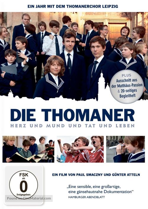 Die Thomaner - German DVD movie cover