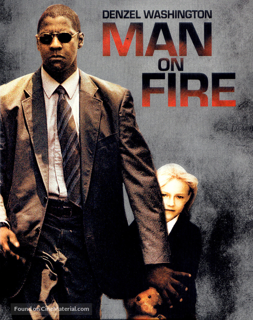Man on Fire - British Movie Cover